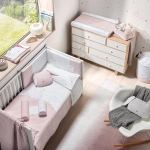 Petit Praia Калъф за подложка за преповиване - Sleepy Pink